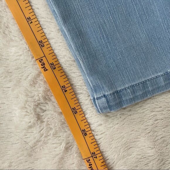 soft Surroundings Metro Pale Denim Leggings Pants Size Petite Small - Picture 10 of 10